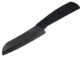 CCN-29410 5" BLACK CERAMIC SANTOKU (1PC) [Chef Deluxe]