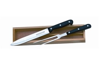 CCN-823 2PC CARVING SET       (1PC) [Frost Cutlery]