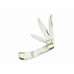 CCN-38512 SMILING SNOWBUNNY PEARL (1PC) [Ocoee River Cutlery • Pocket Knives]