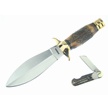 CCN-38716 NUT CRACKER STAG  (2PCS) [Assorted • Fixed Blades & Hunters]