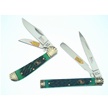 CCN-39057 STEEL WARRIOR GREENS  (2PCS) [Steel Warrior • Pocket Knives]