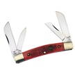 CCN-FI13055 H&R 4-BLD RED PICKBONE (1PC) [Hen & Rooster • Pocket Knives • Premium Knives]