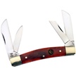 CCN-FI13056 H&R 4-BLD BROWN BONE (1PC) [Hen & Rooster • Pocket Knives • Premium Knives]
