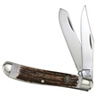 CCN-FI13057 H&R TRAPPER DEER STAG (1PC) [Hen & Rooster • Pocket Knives • Premium Knives]