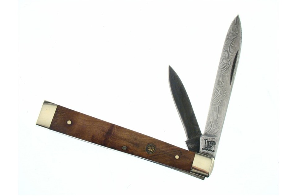 Cutlery Corner H&R Dmscs Burlwood Doc.Knf (by Hen & Rooster)