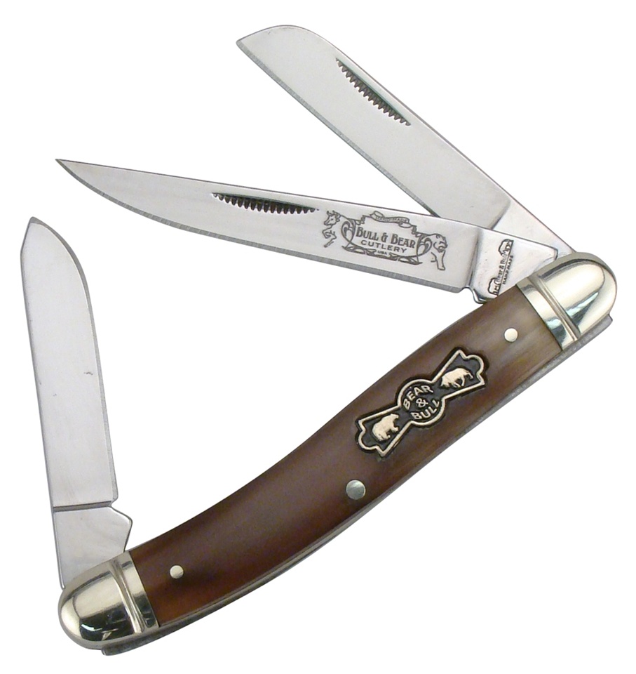 Cutlery Corner Bear & Bull Ox Horn Stockman (by Bear N Bull)