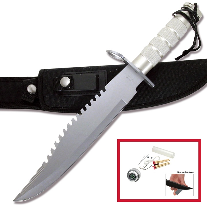 Cutlery Corner Survival Knife w/ Kit (by Frost Cutlery)