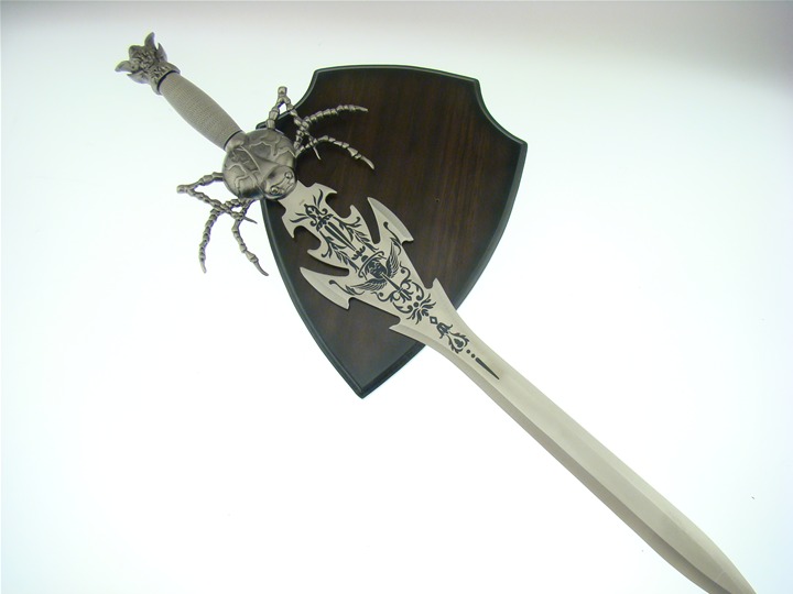Cutlery Corner Spider Sword w/ Plaque (by Frost Cutlery)