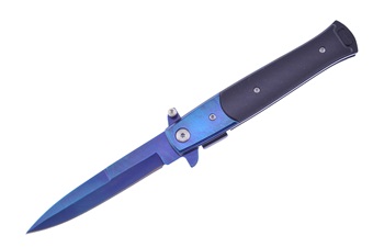 4.75" Milano Folder Blue/G10