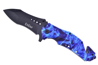 5" 3d Blue Aluminum Tactical