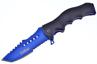 4.75" Black Composite Snapshot w/Blue Blade