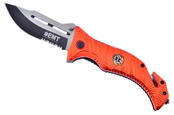 5" Red Aluminum Snapshot Tactical