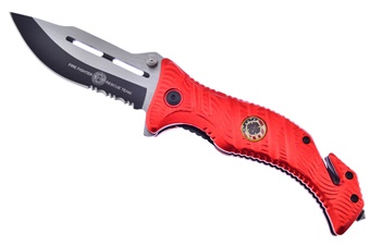 5" Red Aluminum Snapshot Tactical