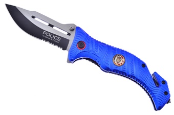 5" Blue Aluminum Snapshot