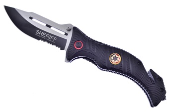 5" Black Aluminum Snapshot Tactical