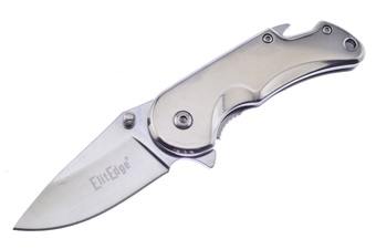 3.5" Silver Aluminum Snapshot