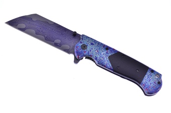 4.75"Rb & Black G10 Frame Lock