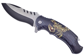 4.75" 3d Scorpion Folder