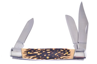 4" Elite 3 Blade Stockman