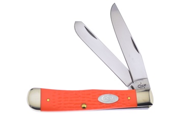 4.125" Case Sparxx Orange Synthetic Trapper