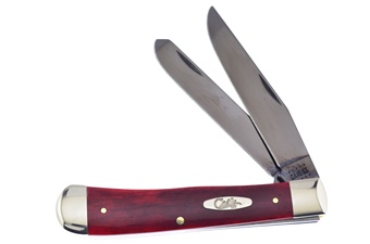 4.13" Case Red Smoothbone Trapper Pbd Blade