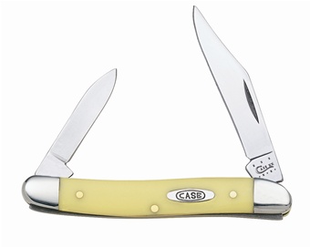 3.375" Case Yellow Synthetic Pen Knife