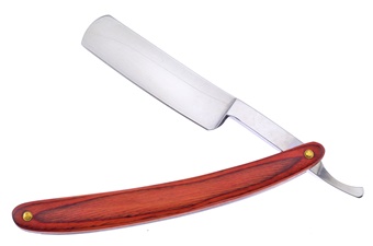5.5" Wood Straight Razor
