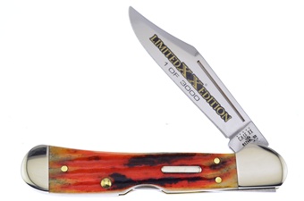 3.63" Case Mini Copperlock Autumn Second Cut