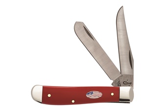 3.5" Case Red Synthetic Mini Trapper