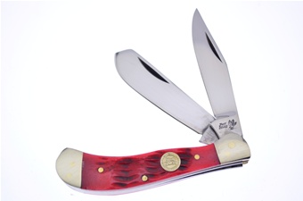 3.25" Dark Red Pickbone Little Saddlehorn