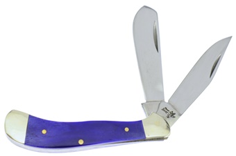 3.25" Purple Smoothbone Little Saddlehorn