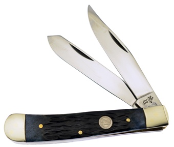 4.25" Black Jig Bone Big Game Trapper