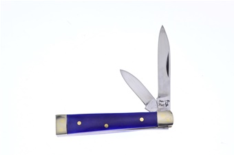 2.5" Blue Smoothbone Baby Doctor's Knife