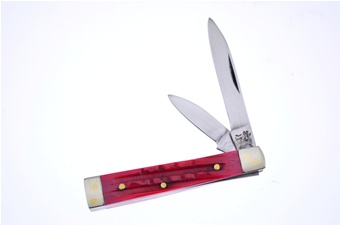 2.5" Red Second Cut Baby Doctor's Knife