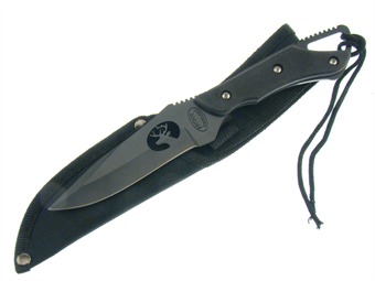 8" Black Composite Hunter's Choice w/Sheath