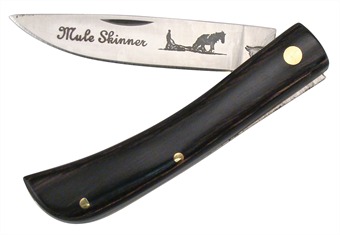 3.5" Mule Skinner Dark Pakkawood