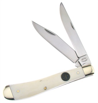 4.125" White Smoothbone Trapper