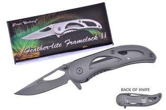 Feather Lite II Stainless 3 1/2"