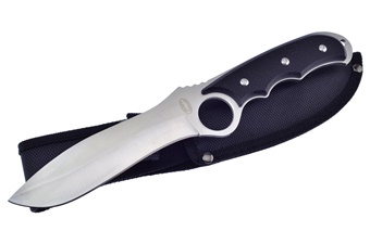 10"Overall Stainless Steel Blade Full Tang Black-G-10