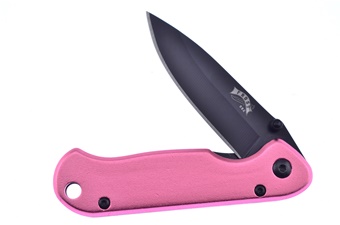 3.5" Pink Stainless Steel Tactical Folder