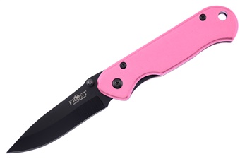 3.5" Pink Stainless Steel Tactical Folder
