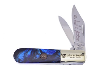 3.25" Michael Prater Blue Velvet Barlow