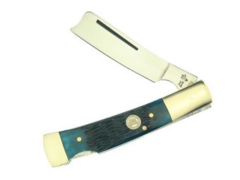 Razor Lock Blue Bone 4"