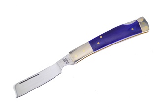 Razor Lock Blue Smoothbone 4"