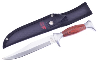 11" Pakkawood Bowie w/Sheath