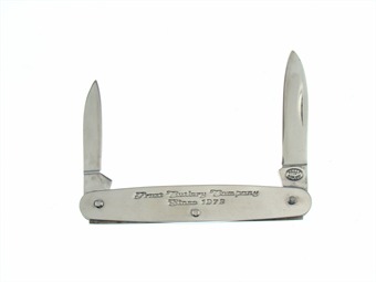 3" Stainless Steel Handle Pen Knife