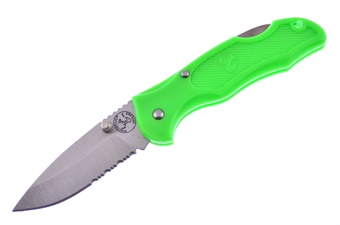 3" Zombie Green Deer Folder