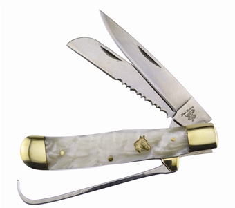 4.25" Cracked Ice Composite Hoof And Hay Knife