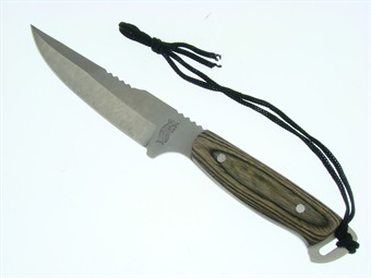 Silver Fox Silver Pkawd w/Sheath 9"