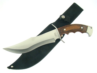 12" Pakkawood Bowie w/Sheath